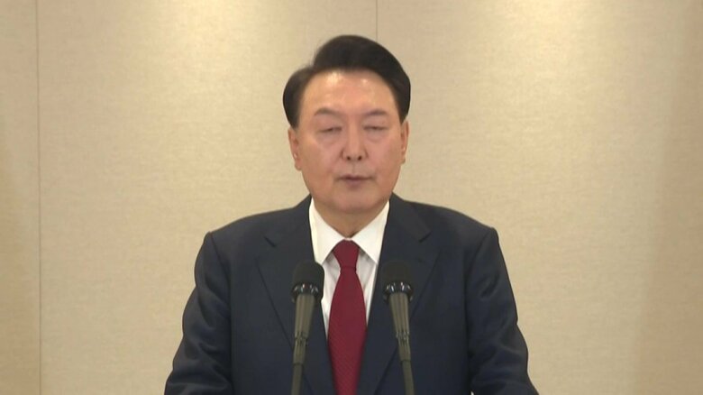 “戒厳令”は「統治行為」韓国・尹錫悦大統領「どうして内乱になり得るか」　与党代表は弾劾訴追案に賛成の方針…14日採決で成立の可能性高まる｜FNNプライムオンライン