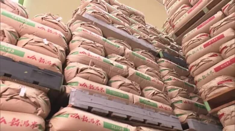 新潟県知事 米の価格安定化へ期待「極めて異例の思い切った政策」 備蓄米“随意契約”に県内事業者も申し込み｜FNNプライムオンライン
