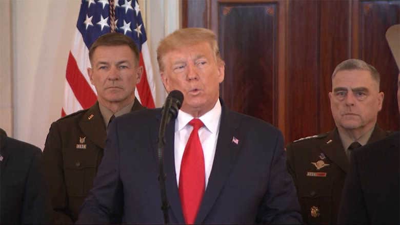 トランプ大統領の会見