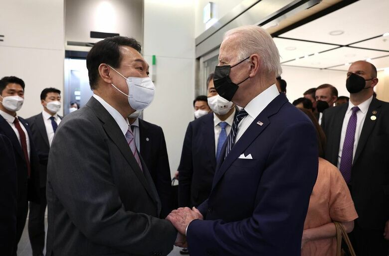 米韓首脳会談では北朝鮮への拡大抑止強化で一致（大統領室インスタグラムより）