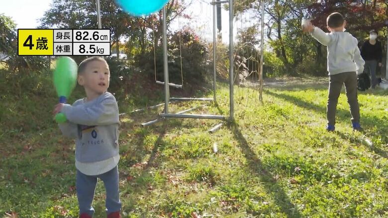 4歳の頃（2022年）