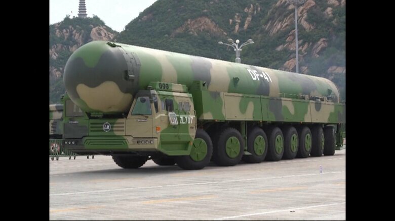 DF-41道路移動式ICBM