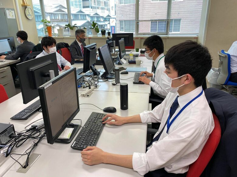 障がいのある社員も共に働くサンネットのオフィス
