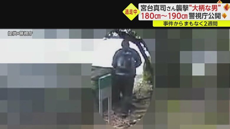 身をかがめながらキャンパスの外へ