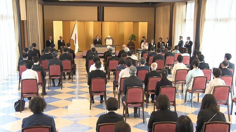 令和4年度 日本芸術院 授賞式（東京・台東区）