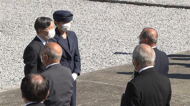 国立沖縄戦没者墓苑にて（22日午後）