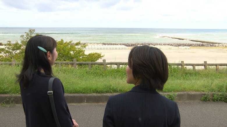 めぐみさんと海に向かって「海は広いな」をいつまでも歌っていた