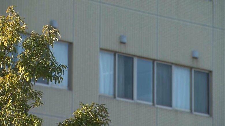 桐島容疑者を名乗る男が入院する病院
