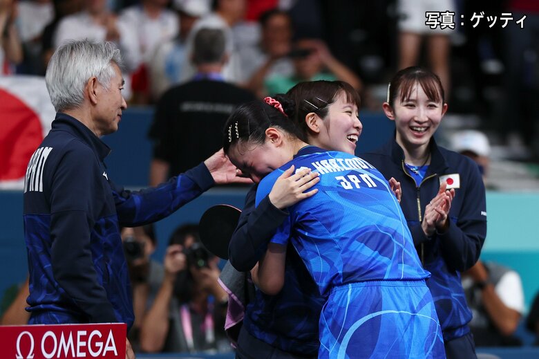 ストレート負けの後で勝利した張本