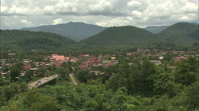 ラオス北部の古都　ルアンパバーン