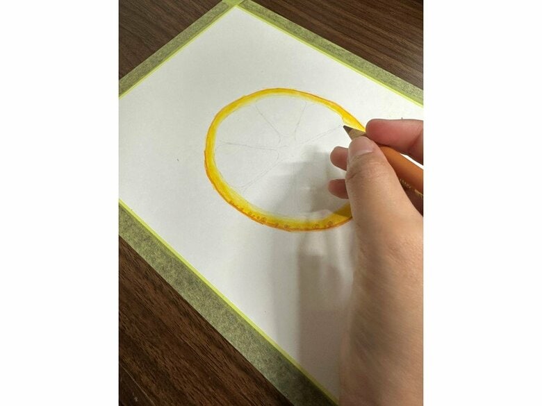 娘さんの制作過程