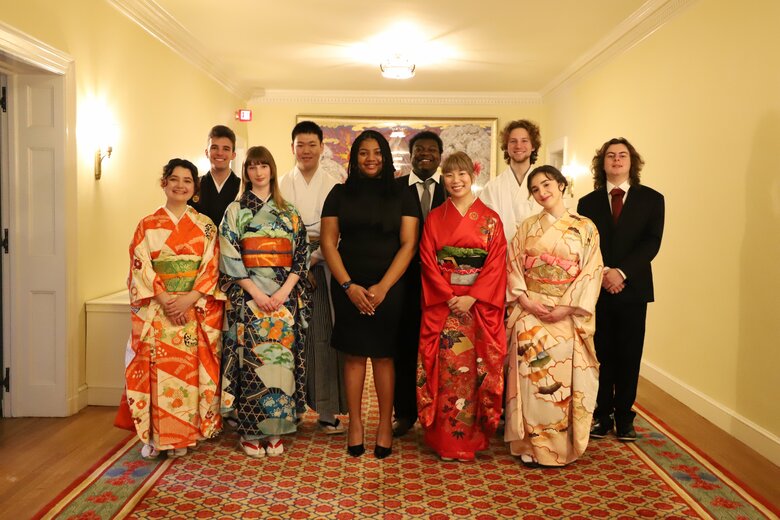 在米日本大使館と大学による首都ワシントンでの初の成人式が開催