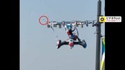 大阪・関西万博「空飛ぶクルマ」に物体投げつけで破損か?“万博の目玉”にトラブル 再開のめど立たず 金属疲労などの可能性も指摘