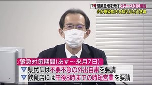 福島県知事「今が感染拡大を抑え込む正念場」 県内全域に”外出自粛・時短営業”の協力要請