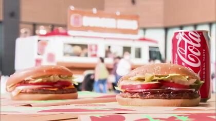 宮崎にバーガーキングがやってきた！「並んででも食べたい」　イオンモール宮崎で期間限定販売