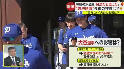 大谷選手の責任は？国際弁護士が解説「違法と知って送金なら責任問われる可能性も」