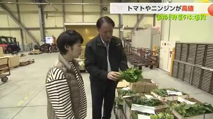 寒さとともに旬を迎える県産野菜　“赤い野菜”は高騰に注意　旬の新川だいこんで「豚バラの炒め煮」