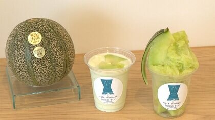 “食べられるのに廃棄”のメロンをかき氷に　農家とフルーツ店がコラボで向き合う「つくる責任、つかう責任」【島根発】