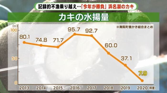 2年続きの大不漁 2021年が勝負