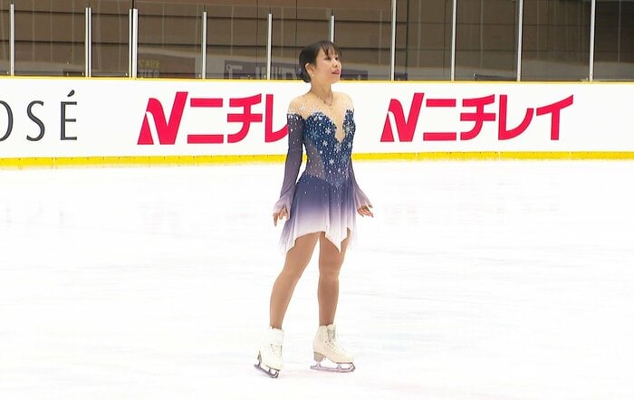 ショートは定評のある『戦場のメリークリスマス』を披露（西日本選手権）