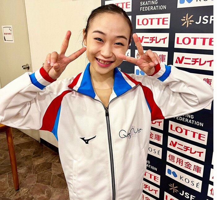 中部選手権で優勝した松生理乃