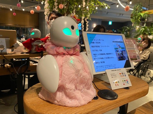 分身ロボットを使うことで重度の障害者もファシリテーターが可能に