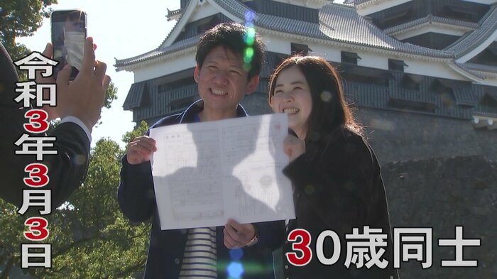令和3年3月3日が結婚記念日に