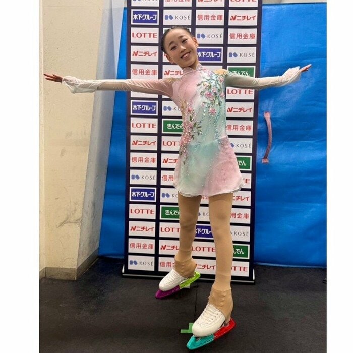 ジュニア女子で優勝した迎蘭（中四国九州選手権）