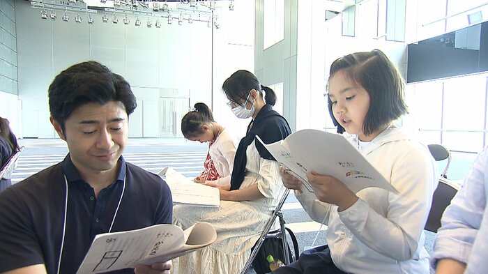 榎並センセイの音読レッスンの様子