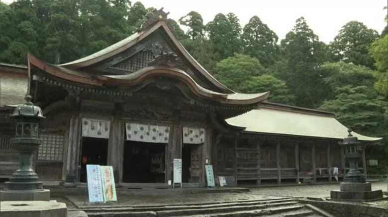 伝統技と信仰の歴史に触れる特別拝観　国の重要文化財・大神山神社奥宮の屋根の修復が完了（鳥取）　｜FNNプライムオンライン