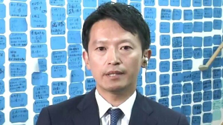 「斎藤コール」に迎えられた斎藤元彦前知事　当選確実で感謝「謙虚な心を胸に刻んで頑張る」　今回選挙で「SNSのプラス面すごく感じた」｜FNNプライムオンライン