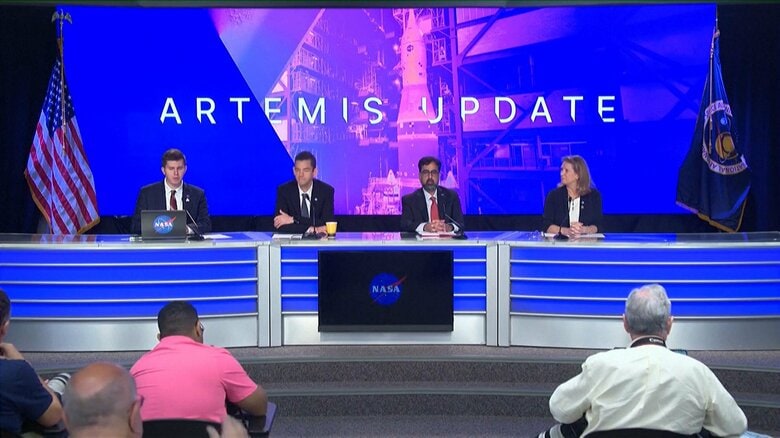 “有人月面着陸”は2028年に後ろ倒しへ　NASAが「アルテミス計画」見直し　新たなミッションを追加｜FNNプライムオンライン