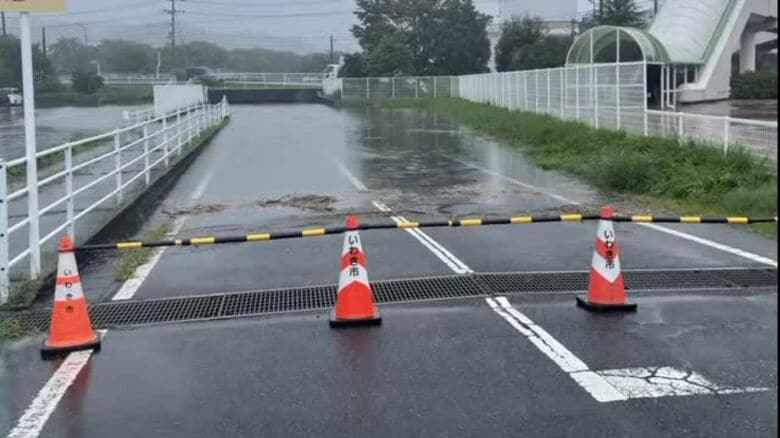 【アンダーパス冠水】少なくとも車2台が浸水　1人が意識不明で救急搬送＜福島県いわき市＞｜FNNプライムオンライン