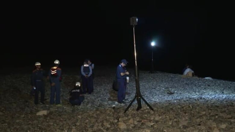 家族ら9人で海へ遊びに…シュノーケリングをしていた13歳男子中学生が行方不明 消波ブロック付近で潜り溺れたか｜FNNプライムオンライン