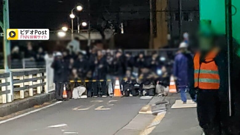 真夜中の迷惑“撮り鉄”　豪華寝台客車の移送狙い…路上駐車が横行　市の「情報共有控えて」の手紙もSNSで情報拡散　東京・清瀬市｜FNNプライムオンライン