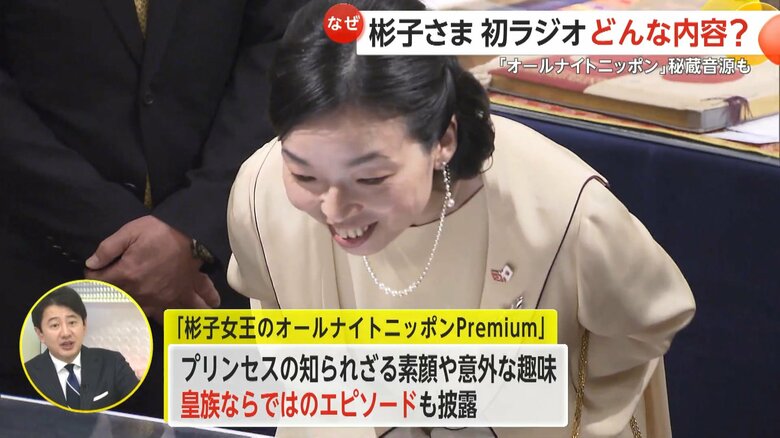 彬子さまは皇族ならではのエピソードも披露されるという