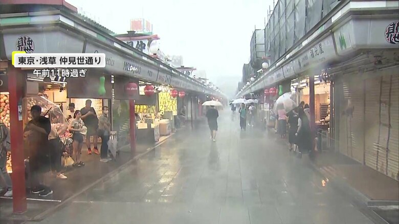 東京・浅草も人がほとんどいなかった