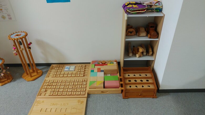 手作りおもちゃスペース