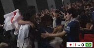 「感動をありがとう！」ワールドカップ森保ジャパン、ブラジル相手に大健闘！ 真夜中の広島でも熱い応援！