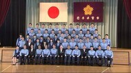 決意新たに 県警察学校で卒業式 「全身全霊で職務遂行」<岩手県>
