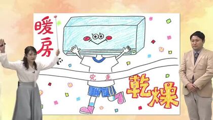 １月７日（水）宮崎の天気 朝晩はみぞれも 日中は青空