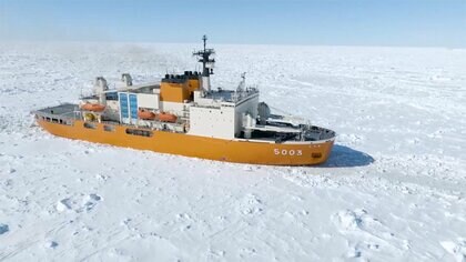 フジ取材班 14時間後に南極大陸へ　内陸にある観測拠点目指す