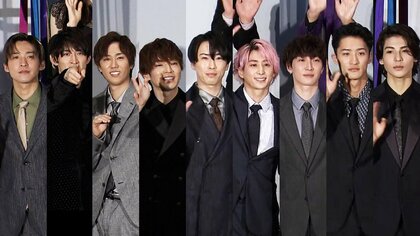 Snow Man全員集合！宮舘涼太の誕生日を“サプライズ”でお祝い　映画『おそ松さん』舞台挨拶