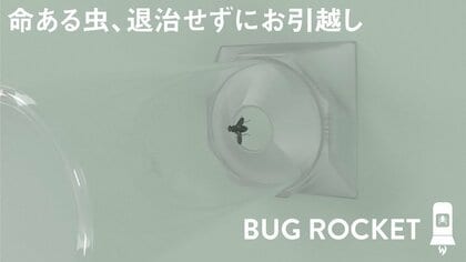 部屋に“苦手な虫”が出てもこれがあれば安心…虫を退治せず外に逃がせるアイテムが登場