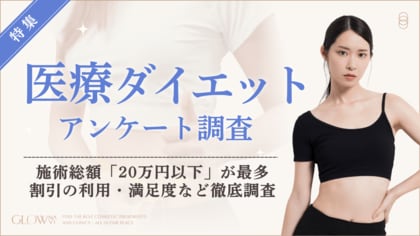 【グロウナビ】医療ダイエットの総額アンケート調査｜20万円以下が最多（40%）、割引利用52%、料金満足は72%