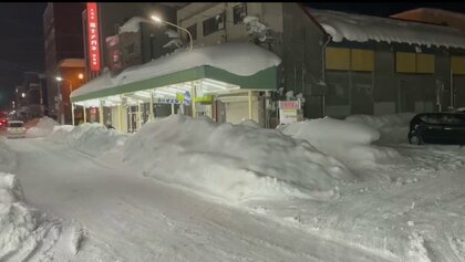 北海道岩見沢市で“ドカ雪”9年ぶり2ｍ超の積雪　関東は寒さと暖かさを繰り返す「気温ウェーブ」に注意