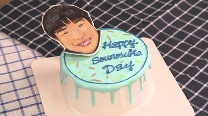 世界に1つだけの「似顔絵ケーキ」が大人気！ 写真をもとに手描き…大切