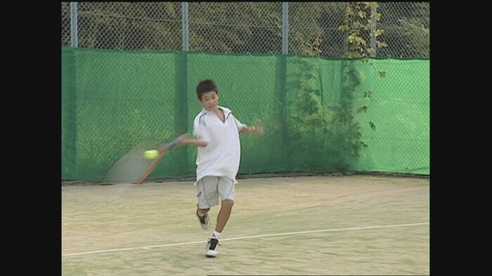 小学生時代の錦織選手（2001年）