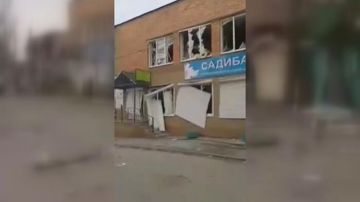 ロシア軍に占領された町・ポロヒ