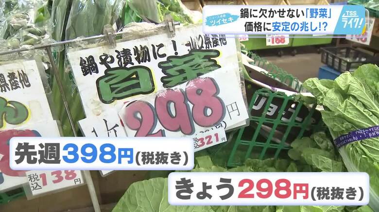 野菜の価格は？　青果店が教える『買い時』は…きのこ・白菜・水菜…今どうなってる？　【広島発】｜FNNプライムオンライン